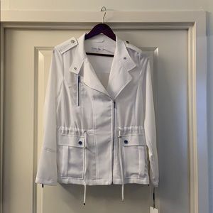 NWT Calvin Klein cinch-waist jacket